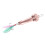1 τεμάχιο Δολώματα Ψαρέματος Spinner Spoon Pike VIB Wobble (ροζ χρυσό 21g) 2