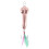 1 τεμάχιο Δολώματα Ψαρέματος Spinner Spoon Pike VIB Wobble (ροζ χρυσό 21g) 3