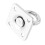 4Pcs Swivel Pad Hook Wall Mounted Hook Stainless Steel(With Screws) 6