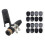 Lot de 40 coussinets pour bec de saxophone, 0,8 mm 2
