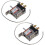 Termostat de frigider cu 2 pini WPF22A cu cablu metalic de 30 cm 1