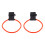 8 AWG Blade Zekeringhouder Inline Draad 12-24V Volt Waterdicht + 40A Zekering 1