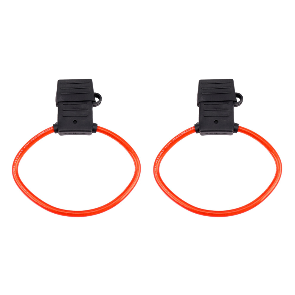 8 Awg Blade Fuse Holder Inline Wire 12-24V Volt Waterproof + 40A Fuse 4852508285832