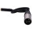 Adaptér pro mikrofon s 3pinovým XLR konektorem (samec) na 3,5mm samice. 3
