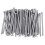 M2.5x0.45mm Zinc Plated Nylon Insert Hex Lock Nuts Black 50pcs 3