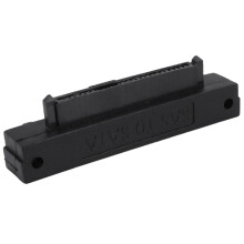 22 Pin to 7 Pin + 15 Pin Hard Disk Drive Adapter with 3.5 Inch to 2.5Inch SSD/HDD Hard Drive Drive Bay Adapter