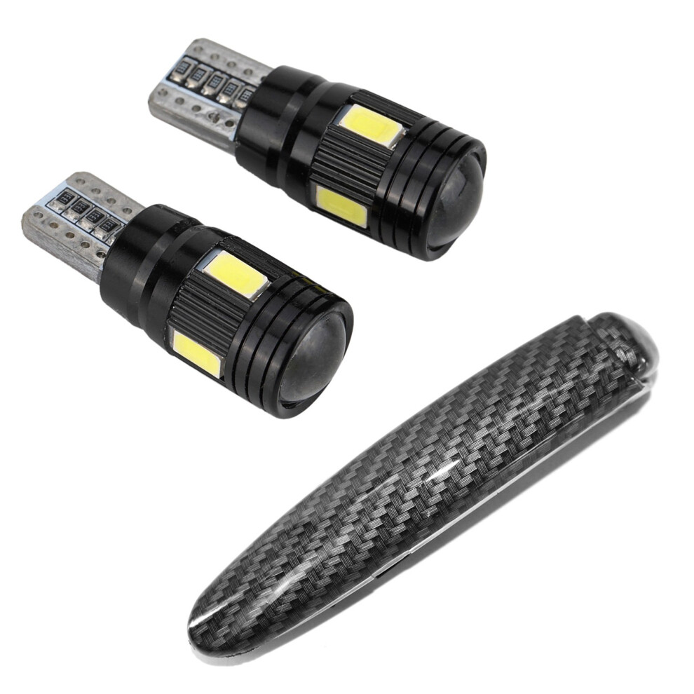 2Pcs Car Canbus T10 Led 5730 6Smd Error Free 12V Bulbs Light 4852508296661