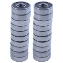 20 Stücke 6000RS Geschirmt Rillenkugellager Radial 10mm x 26mm x 8mm