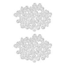 100 Stueck Klar Plastik 5mm Kordel Schloss Cord Lock Stopper