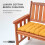 Homescapes (Two Seater, Mustard Yellow) Bench Cushion 3