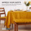 Homescapes (Two Seater, Mustard Yellow) Bench Cushion 8