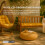 Homescapes (Two Seater, Mustard Yellow) Bench Cushion 10