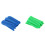 Pacote com 50 palhetas de plástico para flechas Arrows Vanes de 4 polegadas (azul) 1