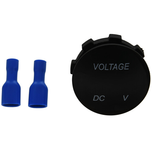 2X Voltaje Digital Resistente à Água LED Verde para 12V-24V DC Carro 1