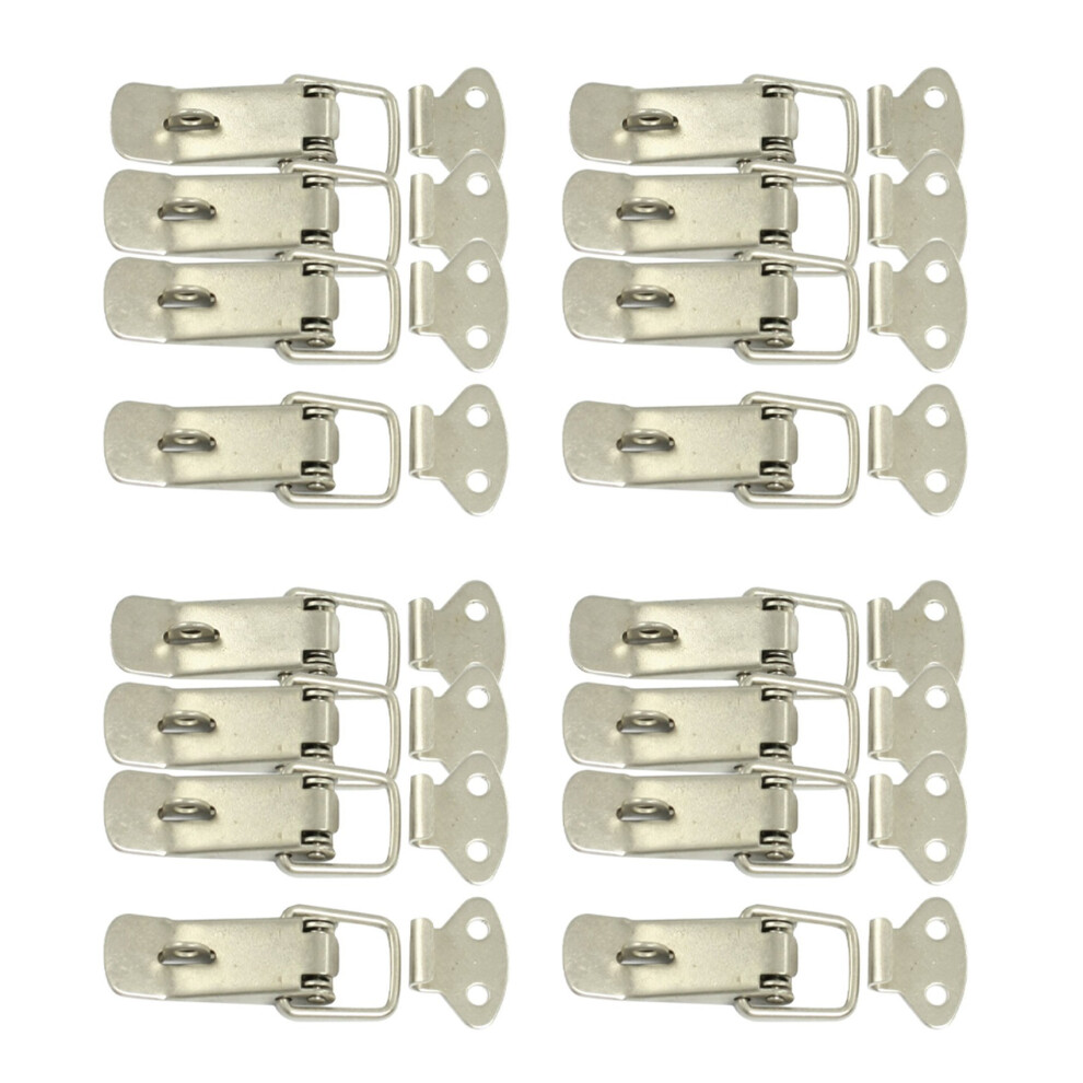 4 Pcs Hardware Cabinet Boxes Spring Loaded Latch Catch Toggle Hasp 4852508299648