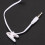2X Water proof In-ear Headphone Earphone for MP3 MP4 Underwater White 6