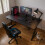 Living And Home (140*60cm) Gaming Desk with Cup Holder& Headphone Hook 1