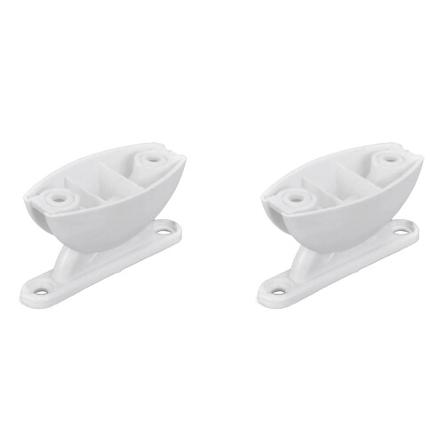 2x Deurvergrendeling voor caravan, camper, bootstopperclip