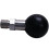 1Inch Ball Base M10x1.25 Male Thread Mount Motorcycle For 3