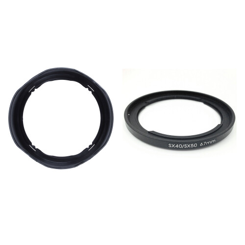 67 mm filteradapter til Sx30 Sx40 Sx50 Sx520 1
