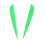 Arrows Vanes 4 polegadas de plástico para emplumamento, pacote com 50 unidades (vermelho) 4