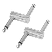 2X 6,35 Adapterstecker Pedalkupplung Typ Stecker