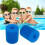 4er-Pack Pool-Filterschwämme für Typ H, wiederverwendbar, waschbar 4