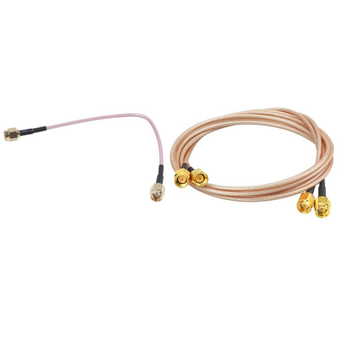 6,5palcový pigtailový kabel s konektorem SMA samec-SMA samec