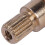 2pcs Brass ceramic disc tap valve insert gland quarter turn 6