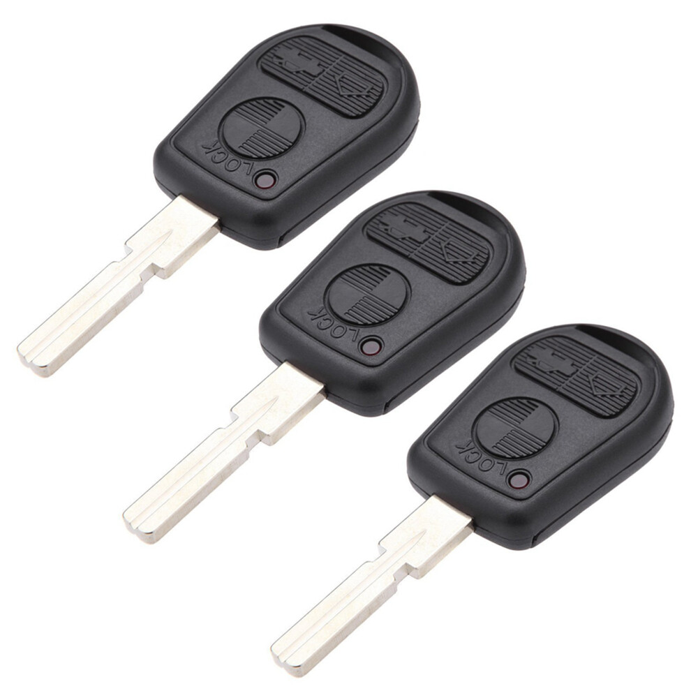 3 Button Car Key Shell Case For E31 E32 E34 E36 E38 E39 E46 Z3 4852508210742