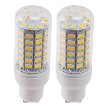 2X GU10 10W 5730 SMD 69 LED Hlavné svetlo 360 stupňov 200-240V