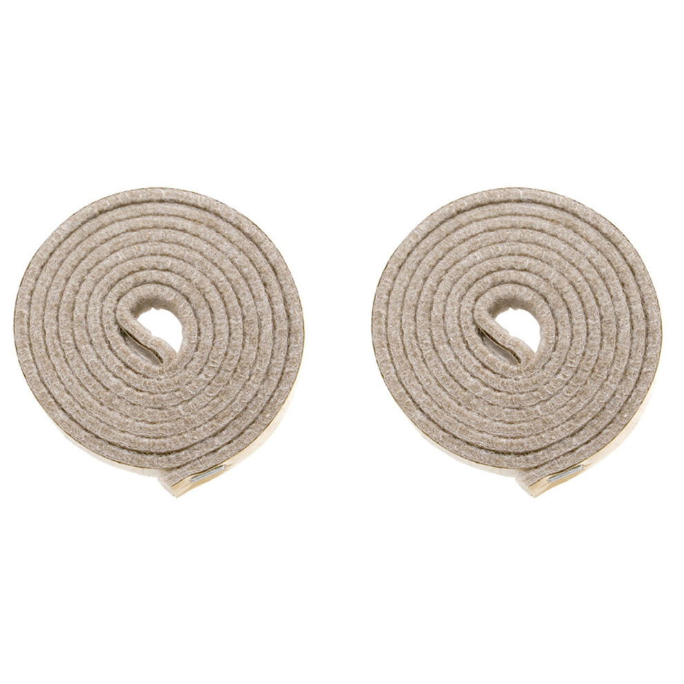 4X Self-Stick Felt Roll For Surfaces(1/2 Inch X 60 Inch),Creamy-White 4852508214160