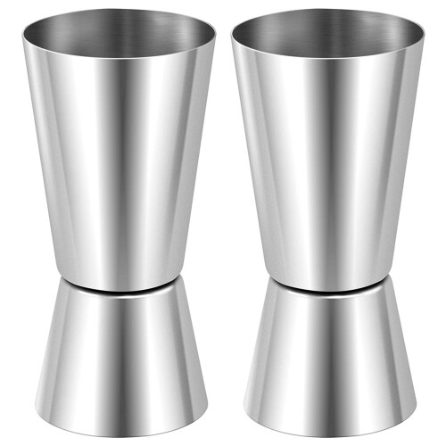 4X Μέτρα Ποτών 25Ml/50Ml, Μέτρο Σφηνιού, Ποτό, Jigger Craft 1