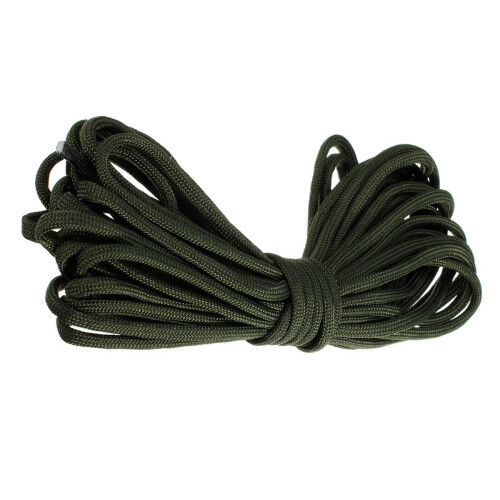 Σχοινί αλεξίπτωτου Paracord με 7 σχοινιά, πράσινο Μήκος: 15 μέτρα 2