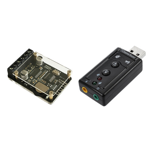 Adaptor audio pentru placă de sunet externă USB pe 7.1 canale