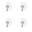 suction sucker window hooks clear wire hook 32MM ( pack of 10 ) 1