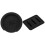 Cache-rosace pour guitare acoustique, noir 1