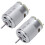 RS380 DC 1.5-18V 30000RPM Micro Motor 38x28mm, Silver 1