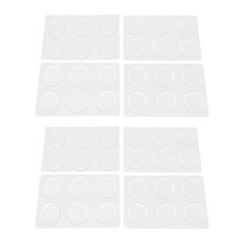 24 Stück Trommeldämpfer, Trommeldämpfer-Gel-Pads, Trommelschalldämpfer (transparent)