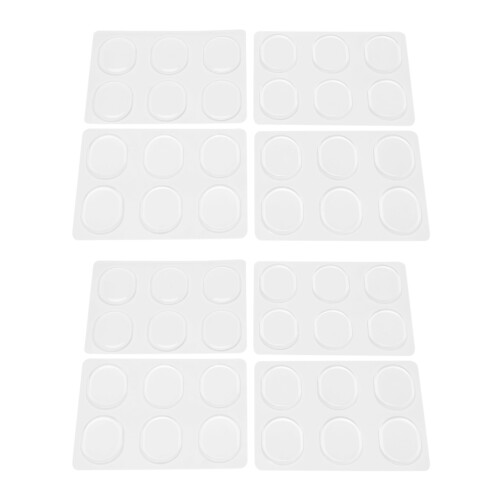 24 stuks drumdempers, drumdemper gelpads en drumdempers (transparant)