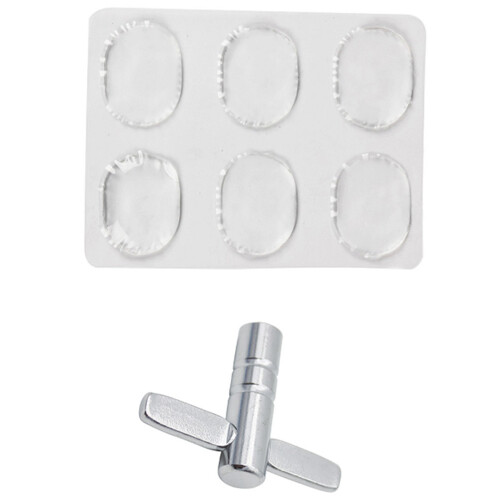 Drumdempergel 18-pack met één drumstemsleutelpakket 1 2