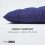 Homescapes (Three Seater, Navy Blue) Bench Cushion 5