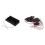 Spring Clip Black 4 x 1.5V D Size Battery Batteries Holder Case 1