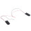 Spring Clip Black 4 x 1.5V D Size Battery Batteries Holder Case 5