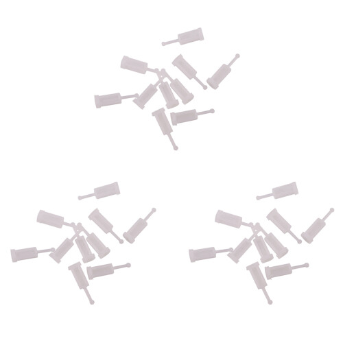 10 stuks plastic filterpot diameter 11 mm