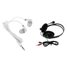 3.5MM Audio Headset Computer Headsets with 270 Degree Boom Mic