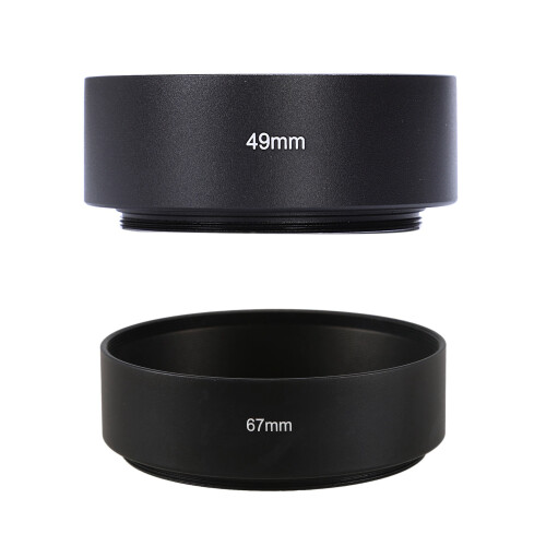 49 mm standard motljusskydd i metall för