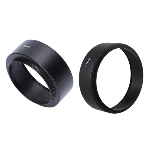 49 mm standard motljusskydd i metall för 1