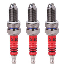 3 Pcs 3-Electrode Spark Plug D8TC for 125Cc 150Cc 200Cc 250Cc