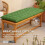 Homescapes (Three Seater, Dark Olive) Bench Cushion 6